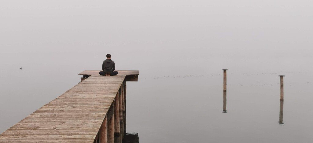 meditate, lake, mood, meditation at the lake, peace, water, fog, rest, nature, meditate, meditate, peace, peace, peace, peace, peace, rest